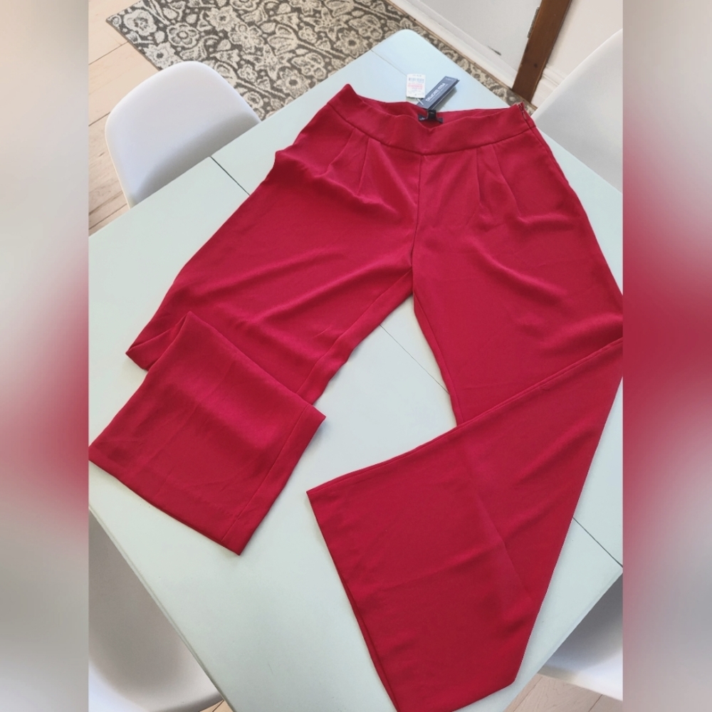 NWT - Le Chateau Red Dress Pants- Size 12